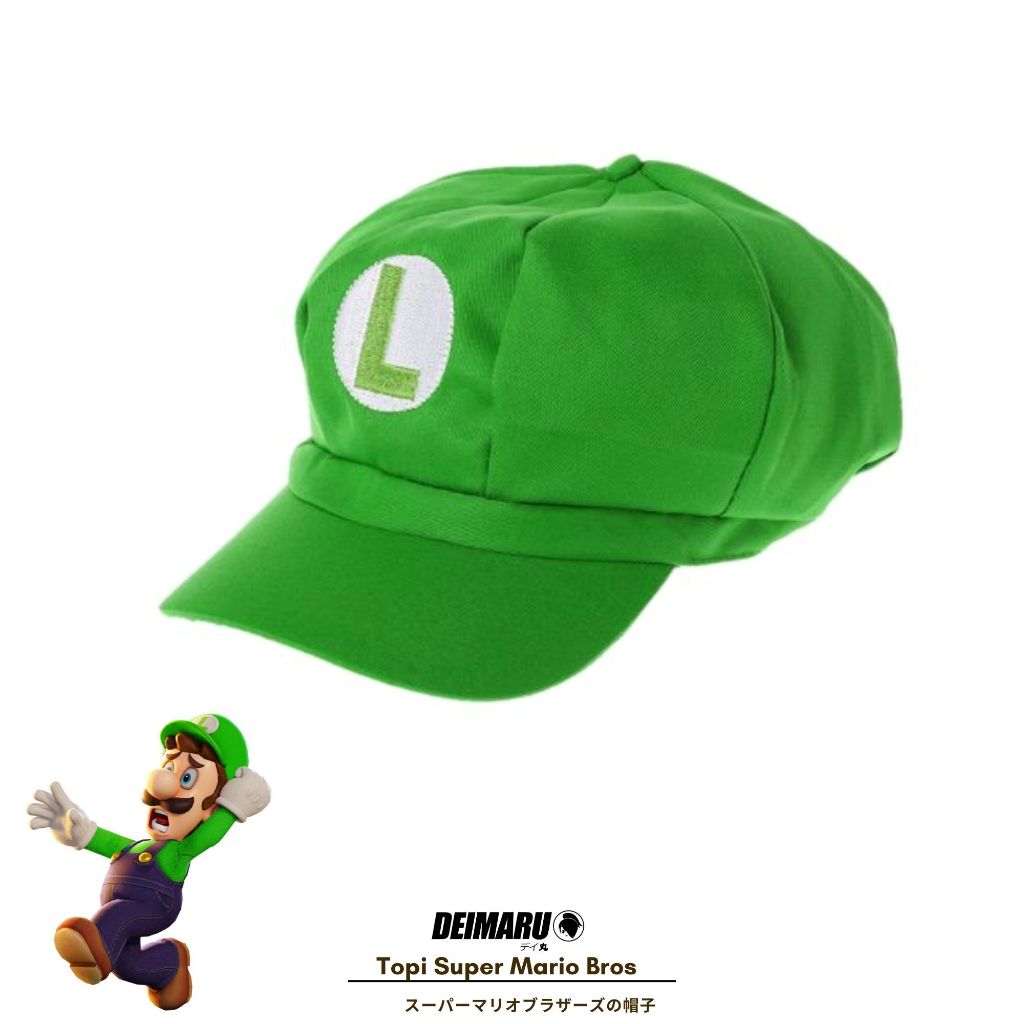 Jual Topi Karakter Game Mario Bross Cosplay Hat Jepang Anime Nittendo ...