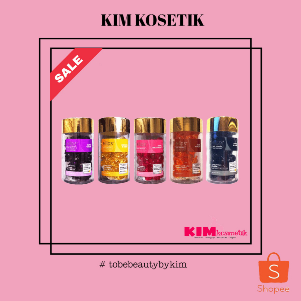 Jual ELLIPS Vitamin Pot 50 Butir (Pro Keratin Complex) | Shopee Indonesia