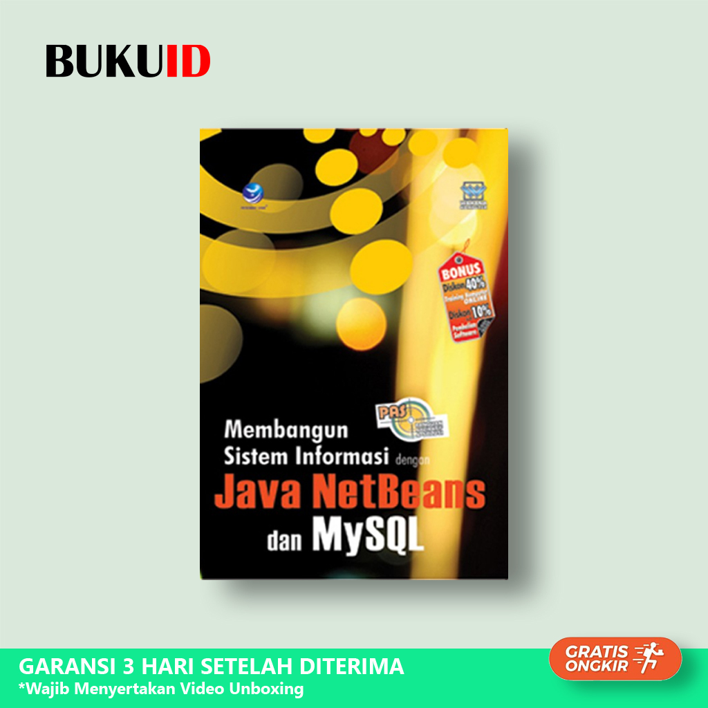 Jual Buku Membangun Sistem Informasi Dengan Java Netbeans Dan Mysql Original Shopee Indonesia 2045