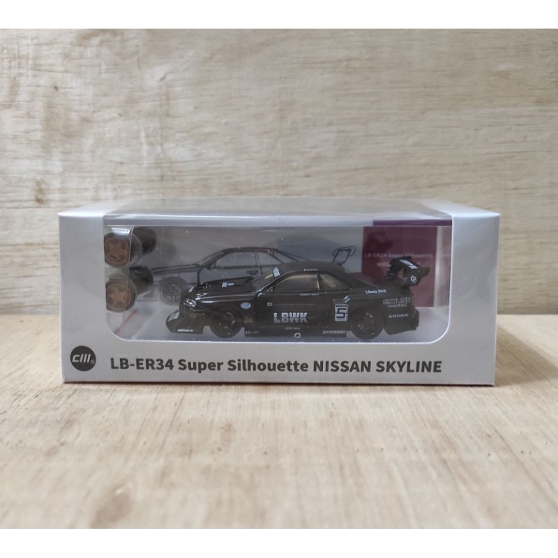 Jual CM Model LBWK Nissan Skyline R34 Super Silhouette black | Shopee ...