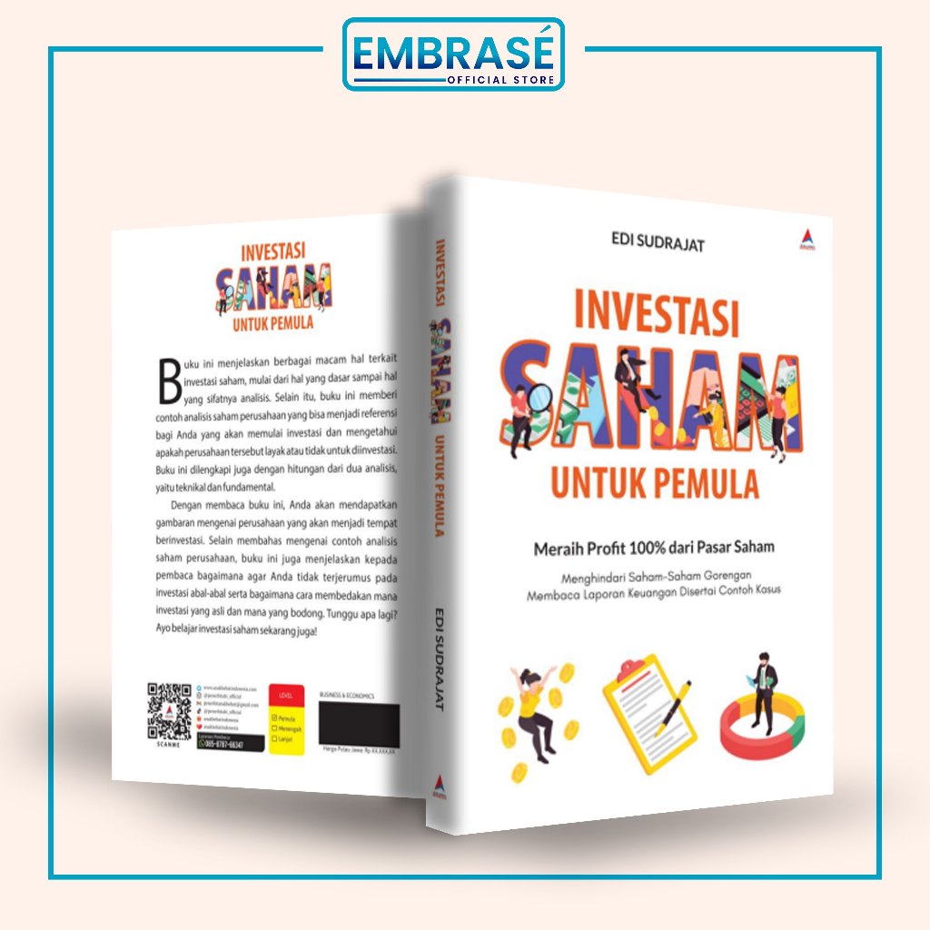 Jual Bundling Buku Investasi Saham Untuk Pemula : Meraih Profit 100% ...