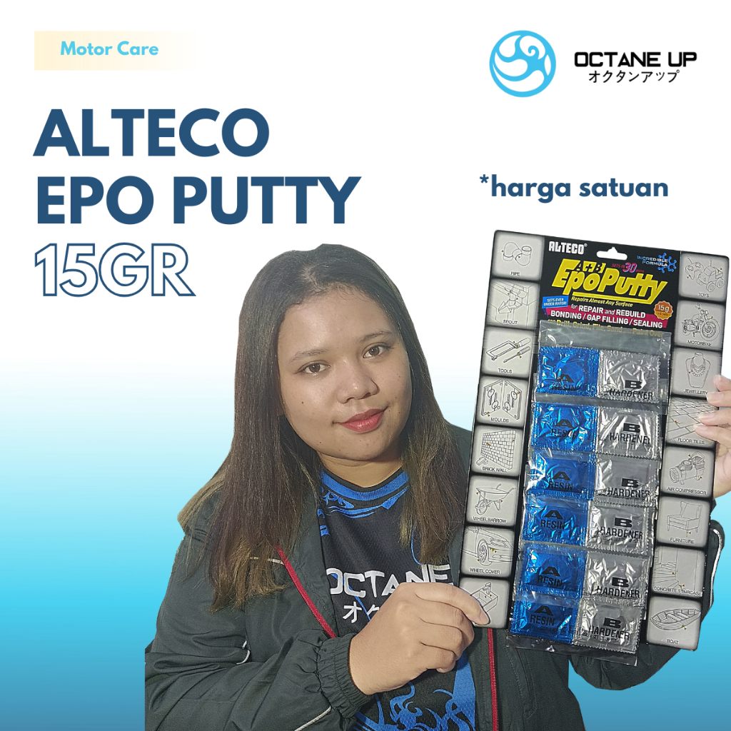 Jual Lem Epo Putty Alteco Gram Shopee Indonesia