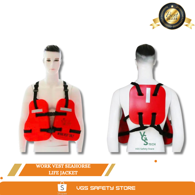Jual Life Jacket Pelampung Work Vest Seahorse Pelampung Life Jacket
