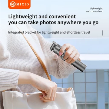 MIXIO A13 130CM Tongsis Bluetooth Selfie Stick Tripod Mini