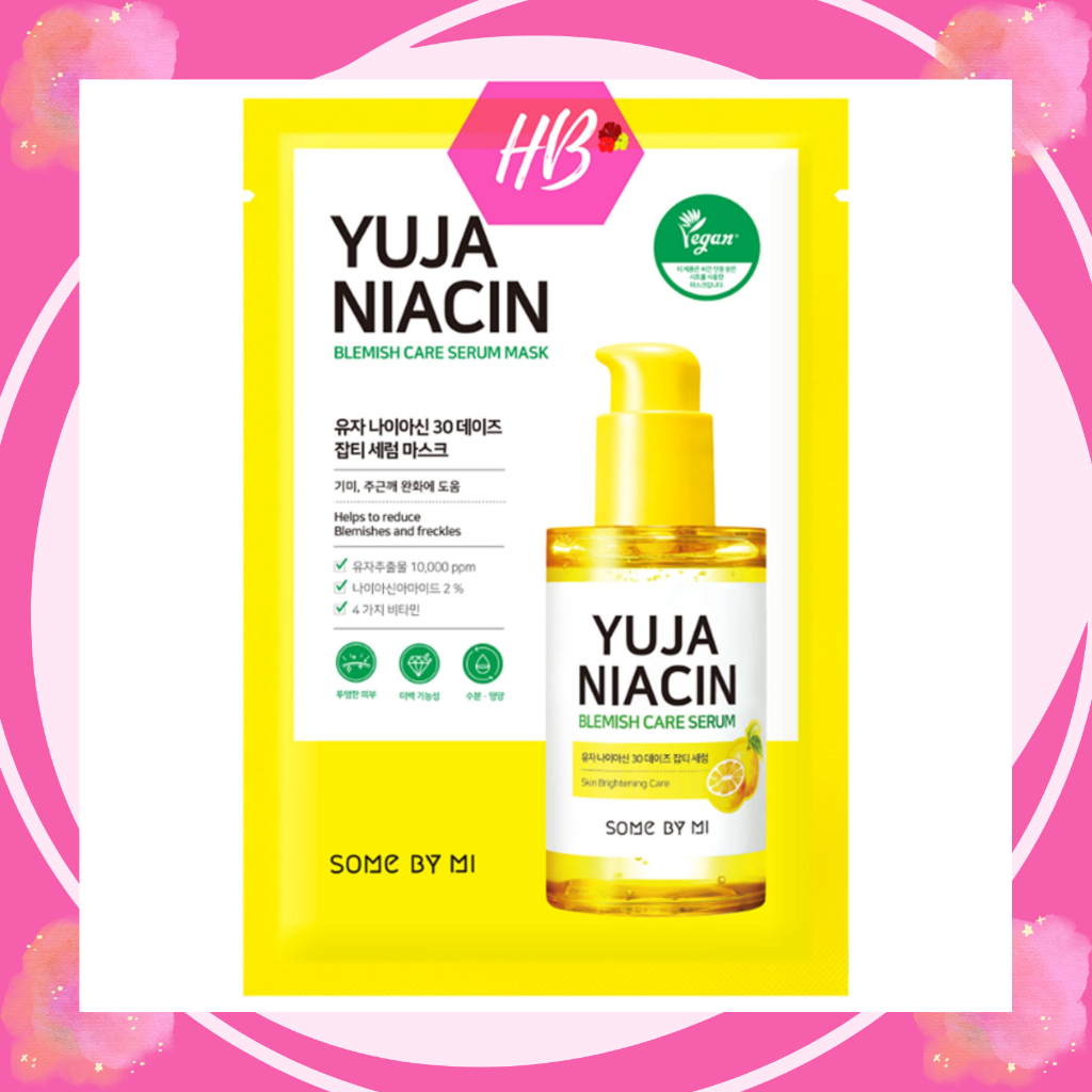 SOME BY MI Yuja Niacin 30 Days Blemish Care Serum Mask [25g]