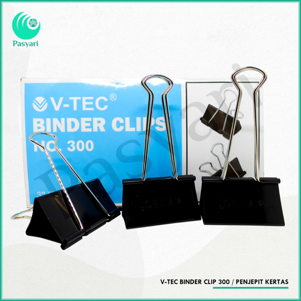 Jual V-TEC BINDER CLIP 300 / PENJEPIT KERTAS (pcs) | Shopee Indonesia