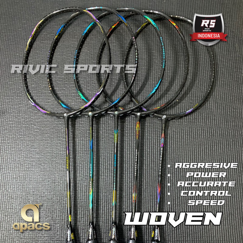 Jual Raket Apacs WOVEN Aggresive Power Accurate Control Speed 100% ...
