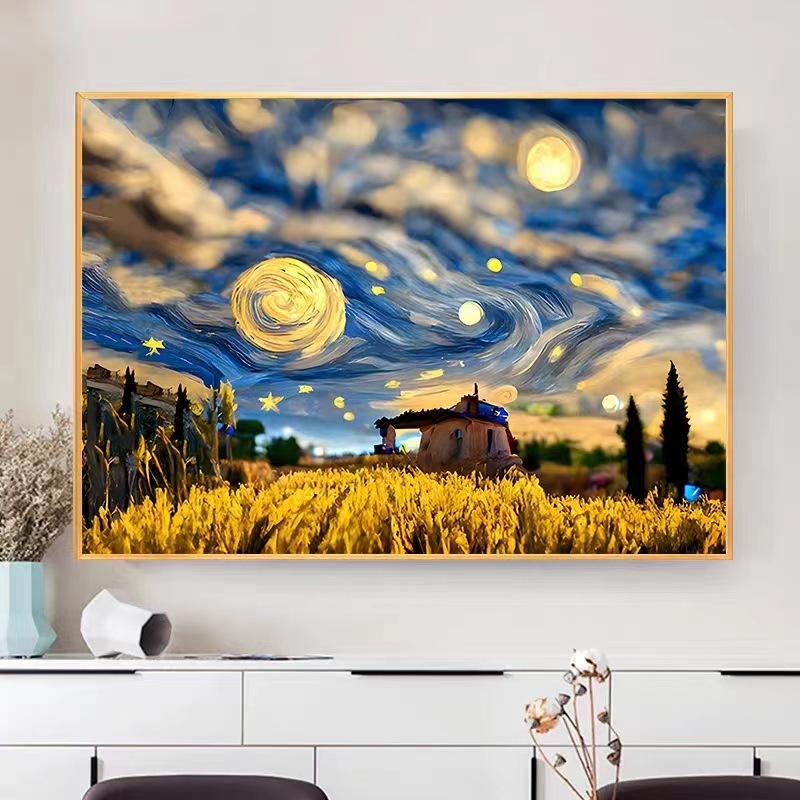 Puzzle Pintoo - Vincent van Gogh - Starry Night Over the Rhone, 1888.