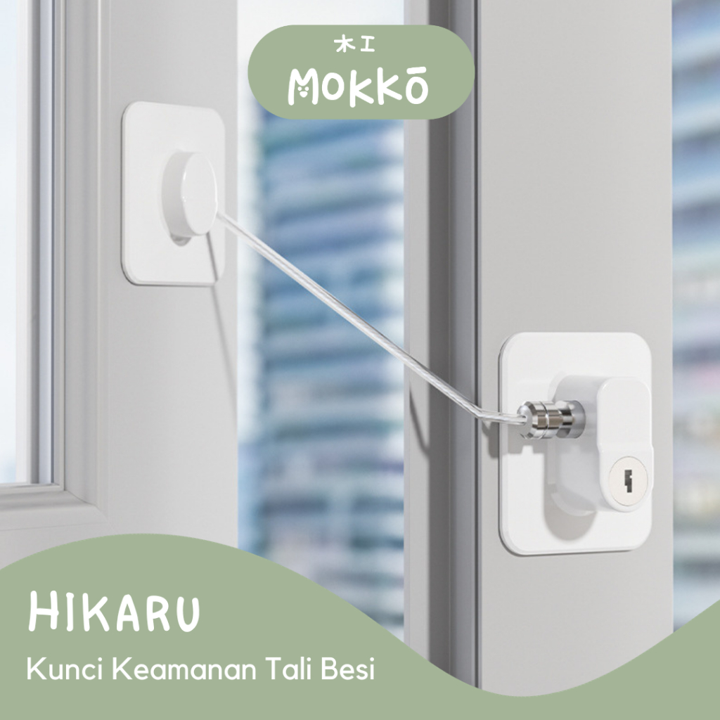 Jual MOKKO HIKARU Baby Proof Lock Jendela Kuat Baby Lock Pintu