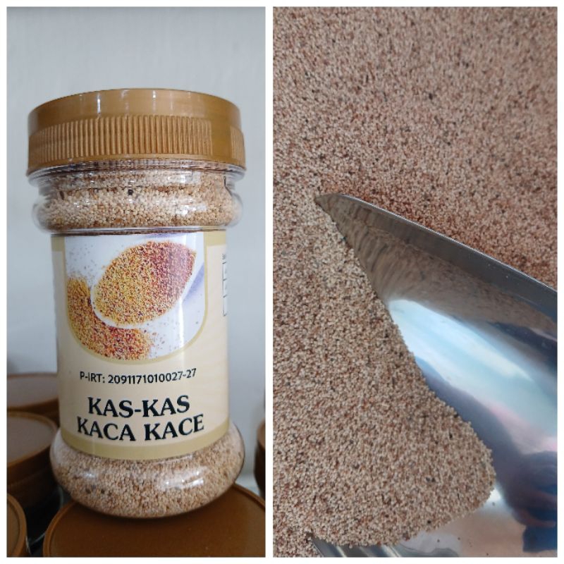 Jual Kas Kas | Kaskas | Kaca kace Aceh 100 gr | Shopee Indonesia