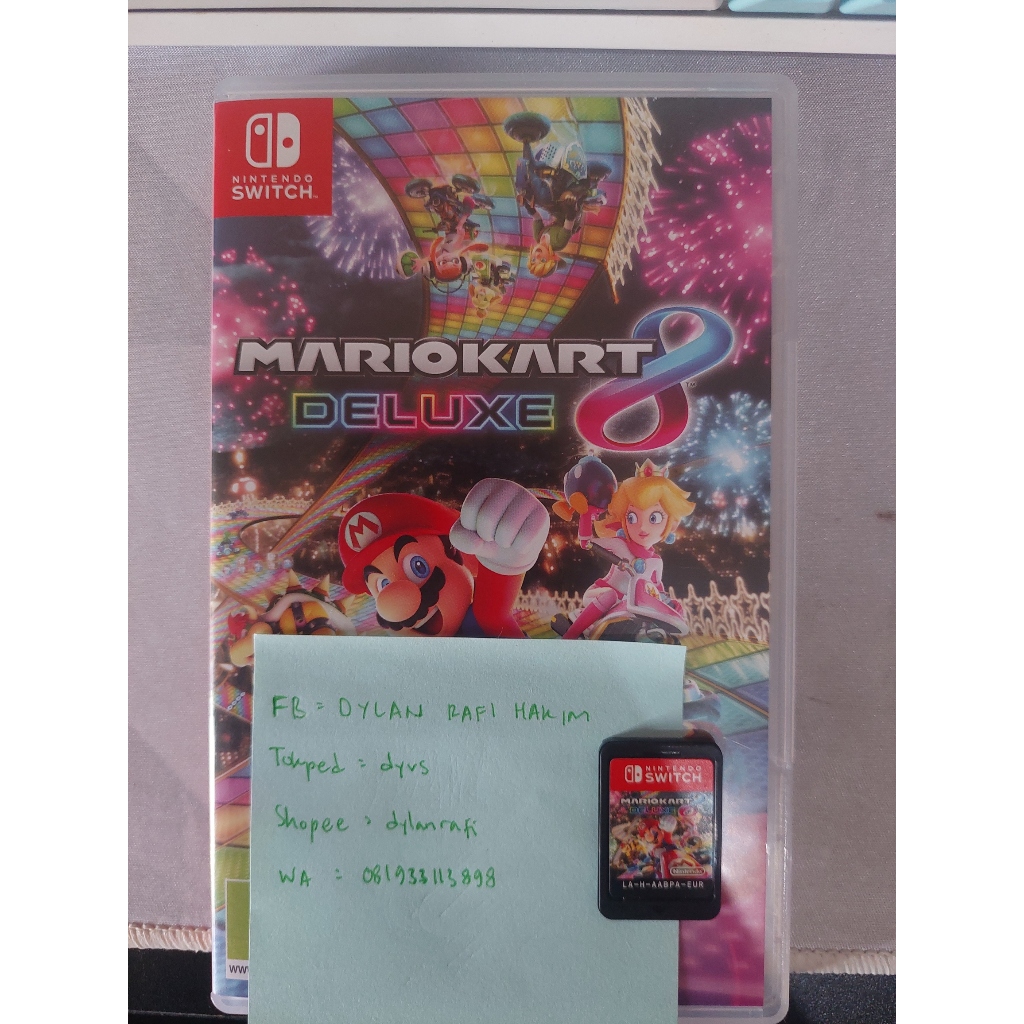 Jual Game Nintendo Switch Mario Kart 8 Deluxe | Shopee Indonesia