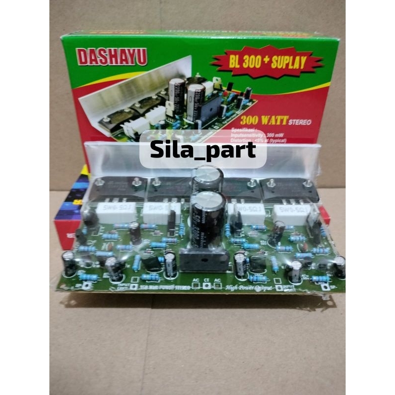 Jual Kit power OCL 300Watt stereo + suplay | Shopee Indonesia