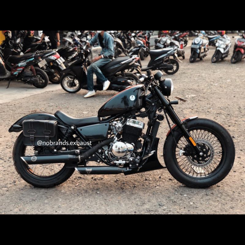 Jual knalpot benelli patagonian eagle 250 Benelli PE 250 Karbu