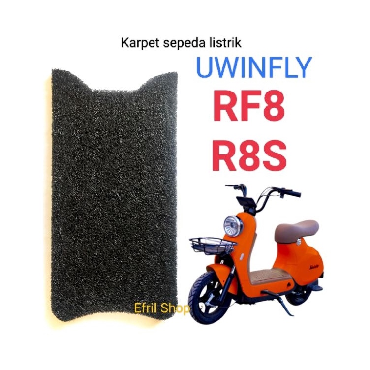 Jual Terkini Karpet sepeda motor listrik UwinFly RF8 R8 R8S R8P s ...