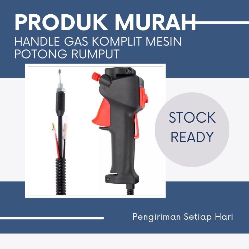 Jual HANDLE ASSY/HANDLE GAS KOMPLIT MESIN POTONG RUMPUT | Shopee Indonesia