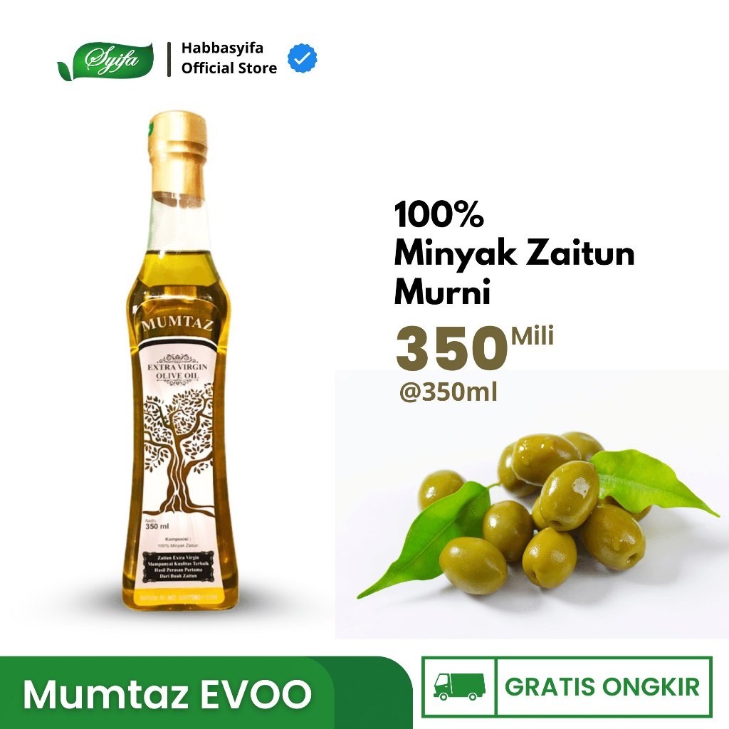 Jual Minyak Zaitun Mumtaz 350ml Extra Virgin Olive Oil Asli Untuk