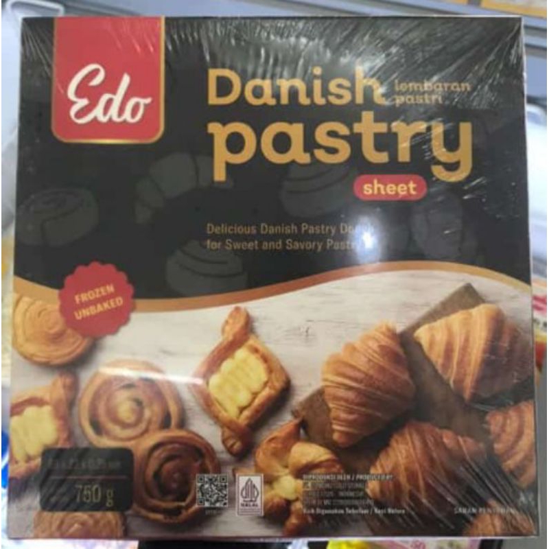 Jual Edo Danish Pastry 750gr (1pcs) (Hanya Kiriman Instan) | Shopee ...