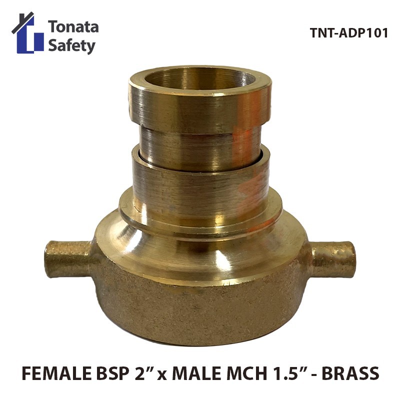 Jual Adaptor Reducer Female BSP 2" X Male Machino 1.5" - Brass | Shopee ...