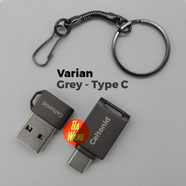 Jual Jual CELTONID OTG Flashdisk 2in1 Dual Storage Lightning Type-C USB ...