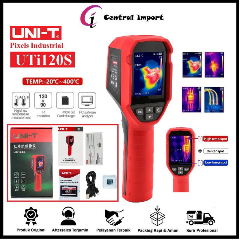 Jual UNIT UTi120S Thermal Imager Camera Imager Infrared Kamera