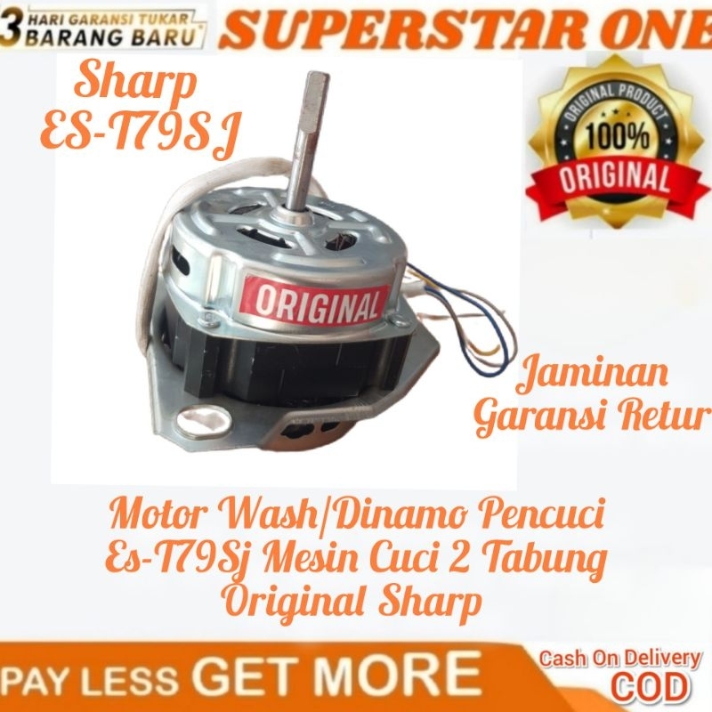 Jual Motor Wash Dinamo Pencuci Es T Sj Mesin Cuci Tabung Original