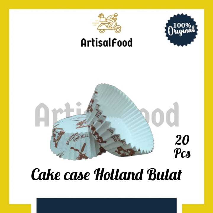 Jual Paper Cup Case Roti Bulat Holland - 20 pcs | Shopee Indonesia