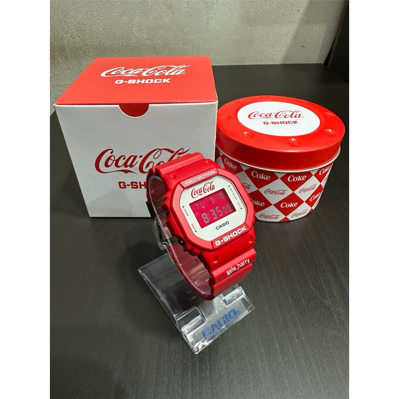 Jual Casio Gshock x Coca Cola DW 5600CC23-4 / DW5600CC23-4 Coca Cola ...