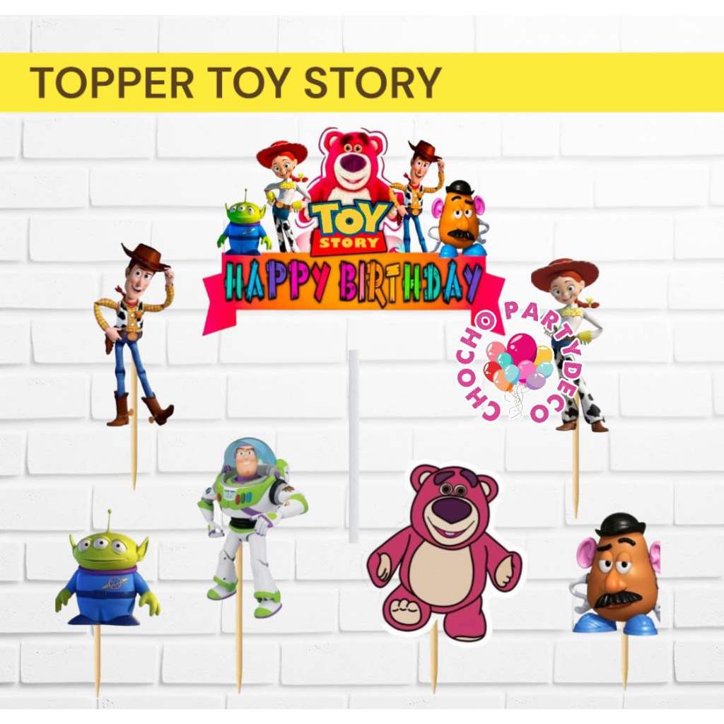 Jual Topper TOY STORY / Topper Kue Toy Story Lotso | Shopee Indonesia
