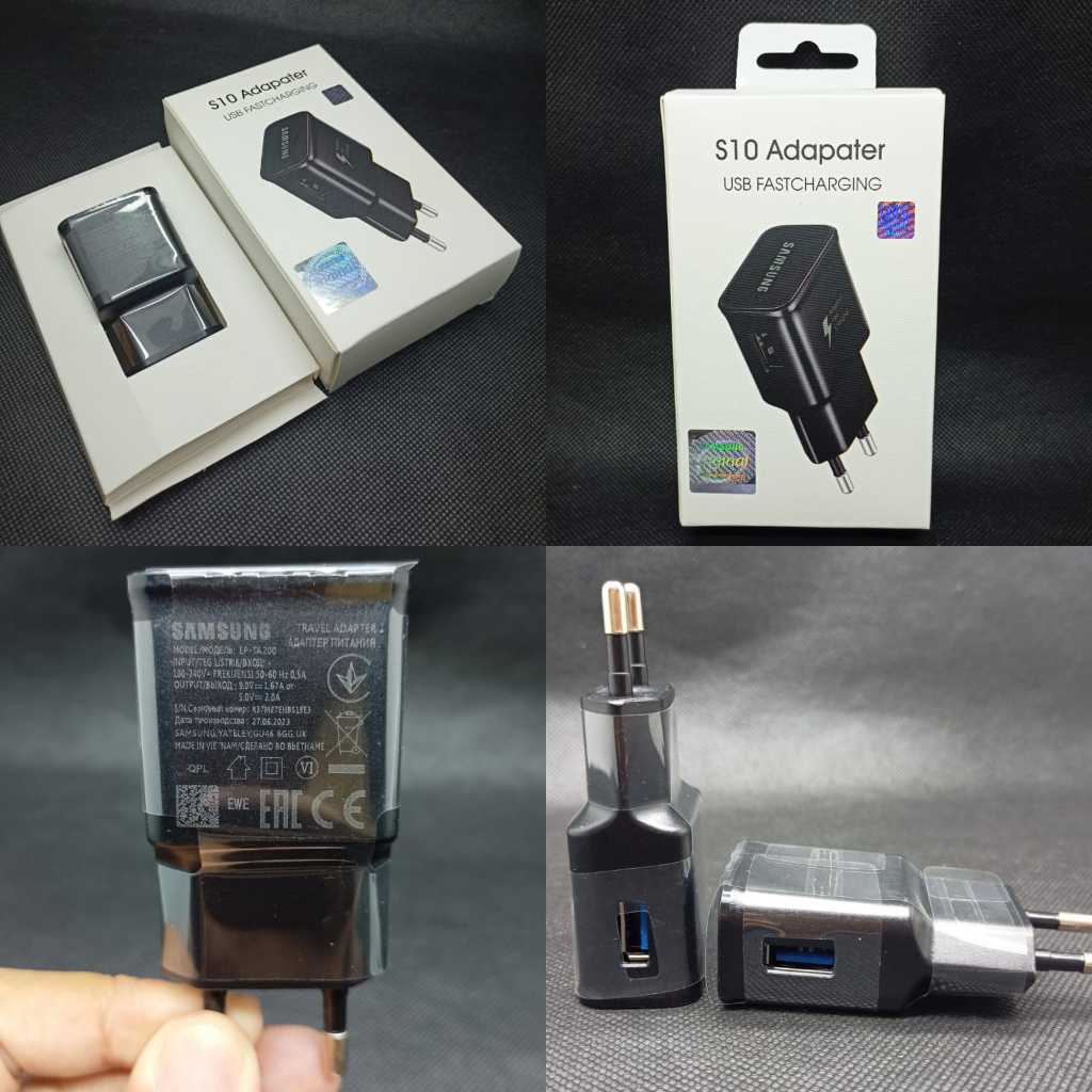 Travel Adapter Samsung Galaxy S10 Power Cord Travel Adapter