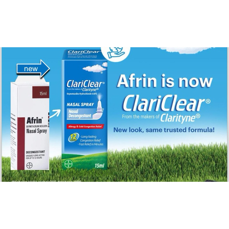 Jual AFRIN NASAL SPRAY - KEMASAN BARU 15ML | Shopee Indonesia