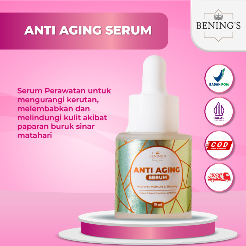 Jual Serum Anti Aging Benings Indonesia By Dr Dr Oky Pratama Untuk