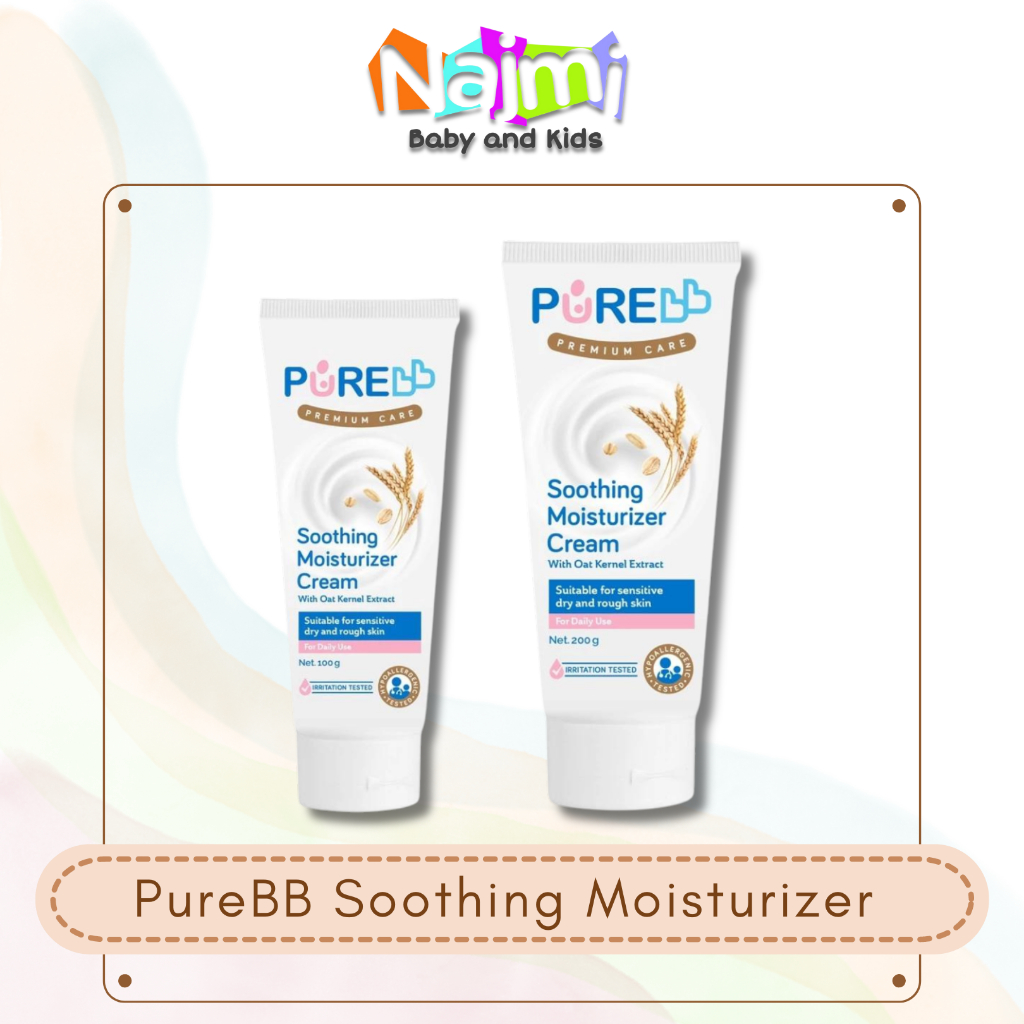 Jual PureBB Pure BB Soothing Moisturizer Cream 100gr 200gr | Shopee ...