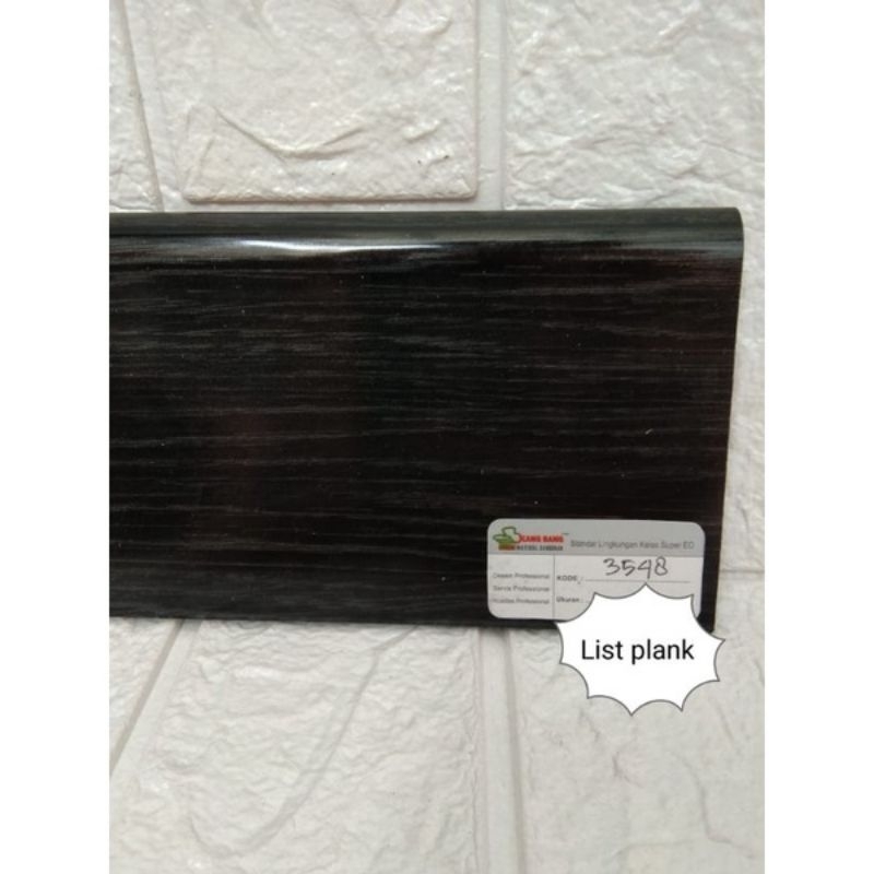 Jual Plin Pvc Plint Pvc List Plank Pvc Isi Meter Shopee Indonesia