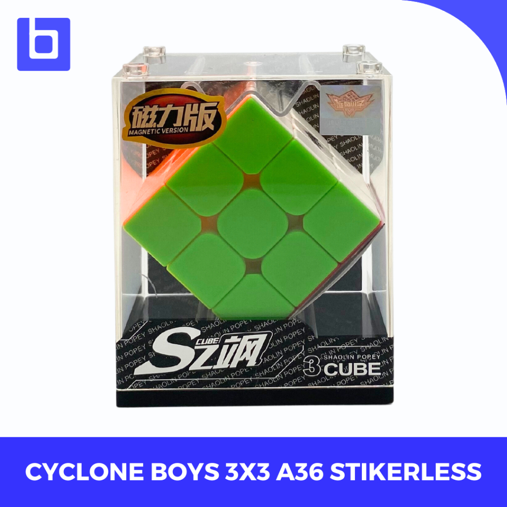 Jual Cube 3x3 Cyclone Boys A36 Magnetic Stickerless | Shopee Indonesia