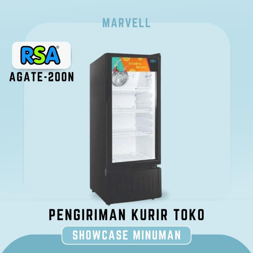 Jual Display Cooler Rsa Agate 200N Agate-200.N Showcase Cooler Minuman ...