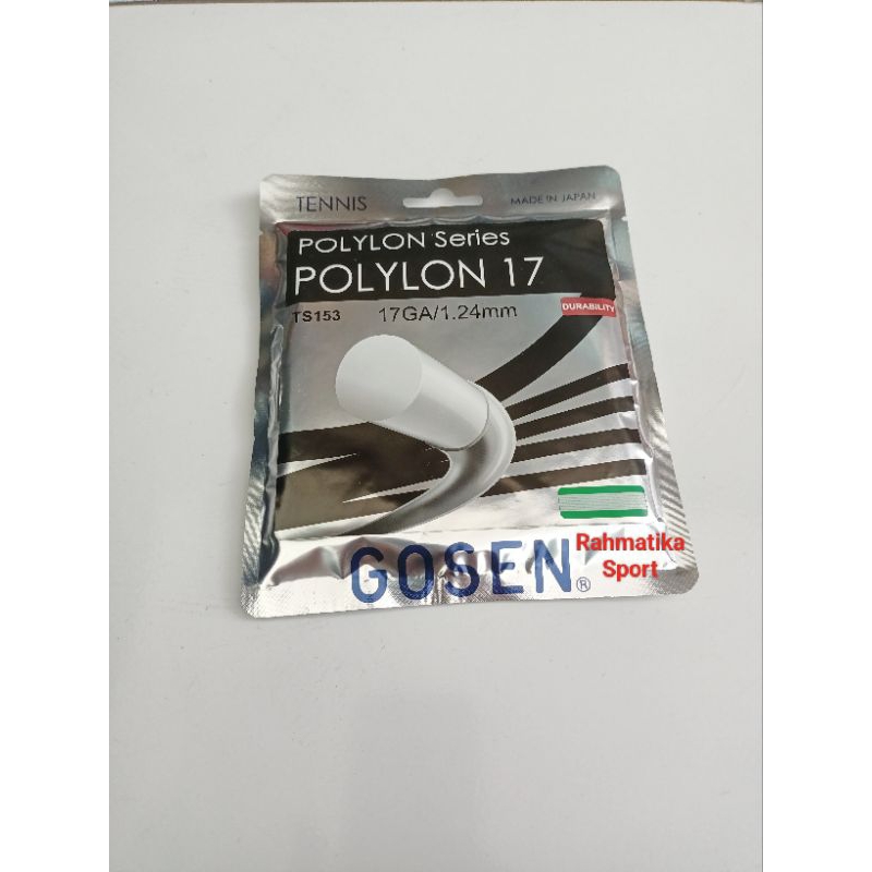 Jual Senar Tenis Tennis Gosen POLYLON 17 Original | Shopee Indonesia
