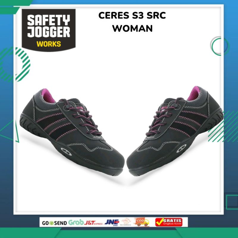 Jual Sepatu Safety Jogger Ceres S3 SRC Original Safety Shoes Jogger