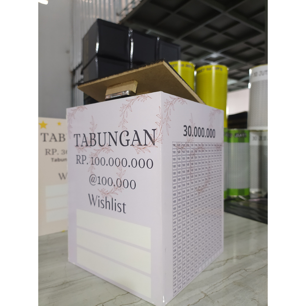 Jual Celengan Target Jumbo Kunci 50jt 100jt 200jt Pecahan Nabung ...