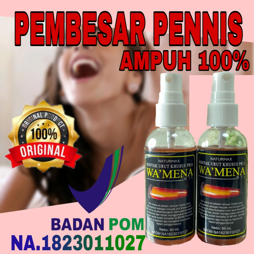 Jual Minyak Urut Wa`mena Oil Bpom Original Minyak Pembesar Penis Obat