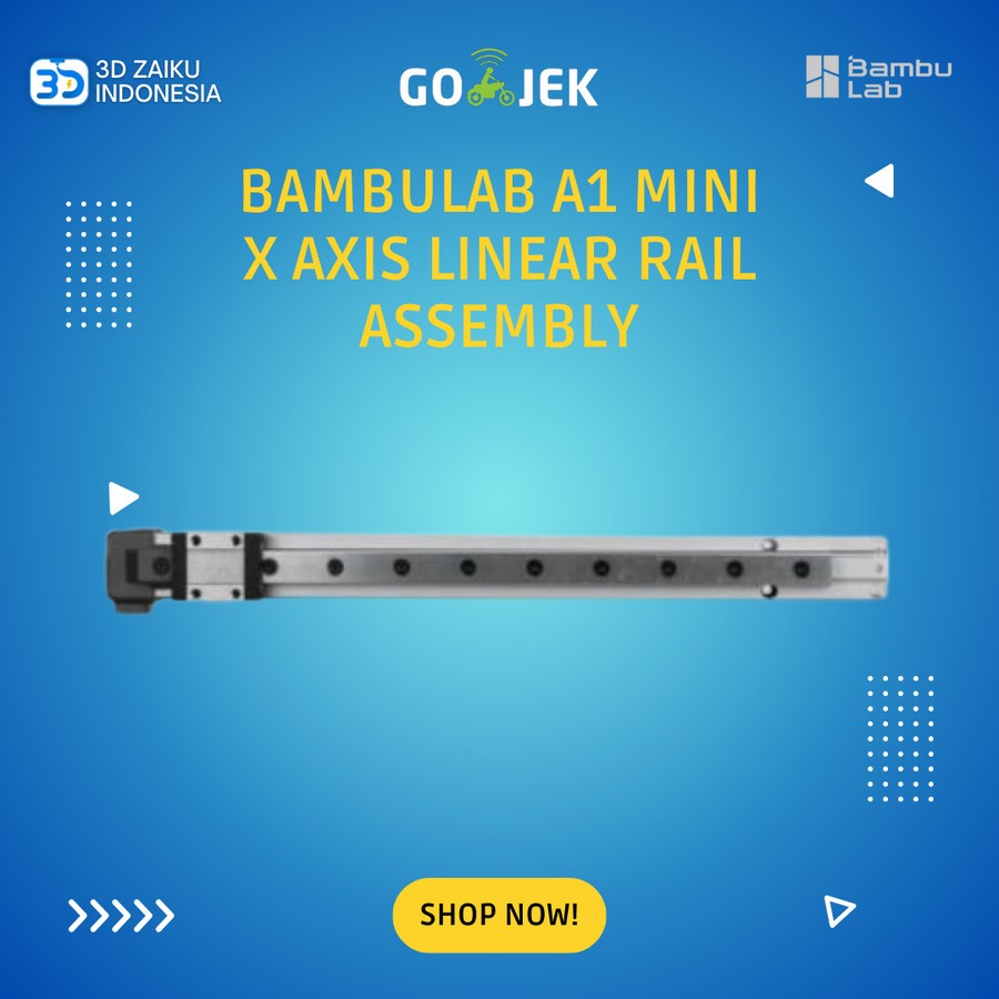 Jual Original Bambulab A1 Mini X Axis Linear Rail Assembly 