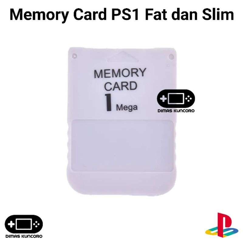Jual Memory Card PS1 Fat dan Slim mc playstation 1 ps one save load ...