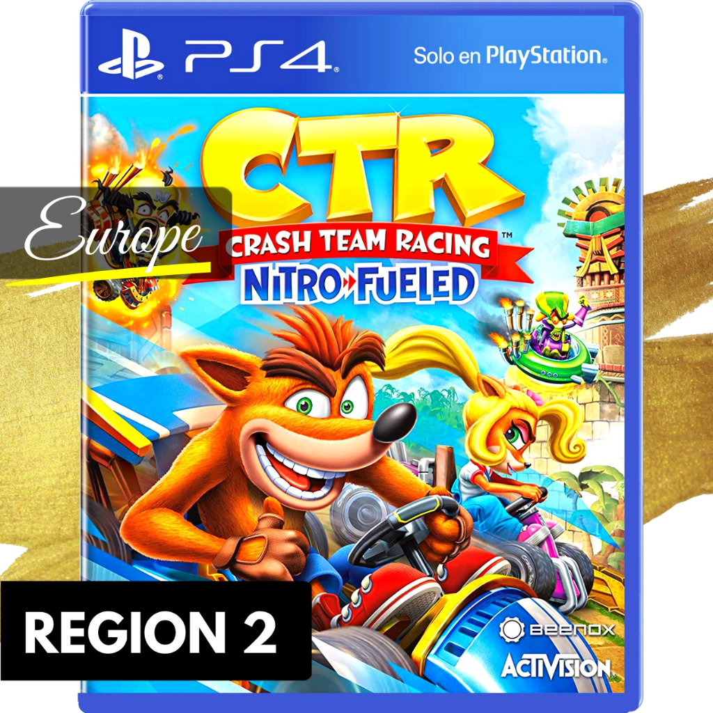 Jual ⭐ - C T R ™- ⭐ ( Crash Team Racing ) PS4 PS5 | kaset bd dvd cd ...