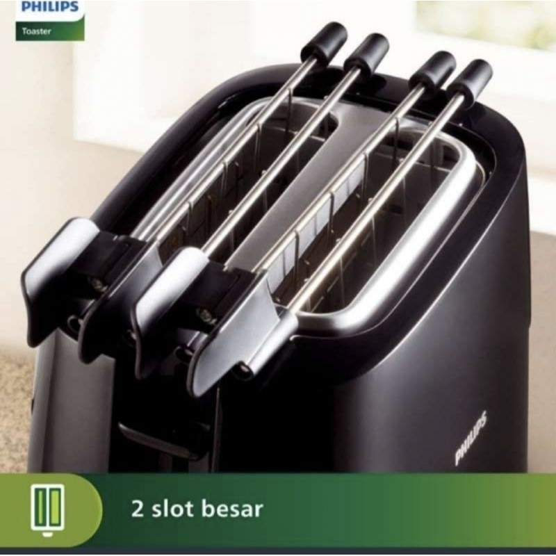 Jual TOASTER PHILIPS PEMANGGANG ROTI HD2510 /90 PHILIPS TOASTER ...