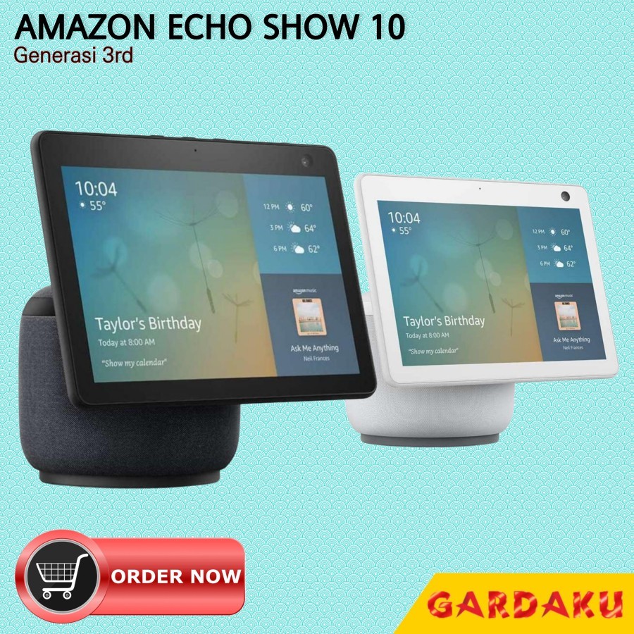 Jual Amazon Echo Show 10 3rd Gen HD Smart Display with Motion and Alexa ...