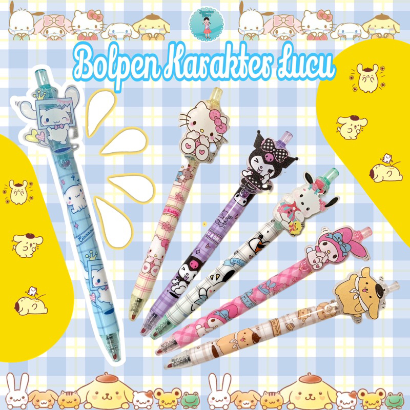 Jual Pulpen Sanrio GEN 4 Kuromi/melody/cinnamoroll/Bolpen Mystery Box 0 ...