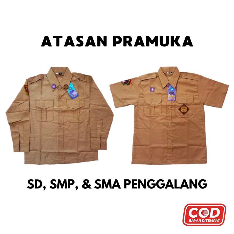 Jual Seragam Sekolah ABBA - Seragam Sekolah Atasan Pramuka Penggalang ...