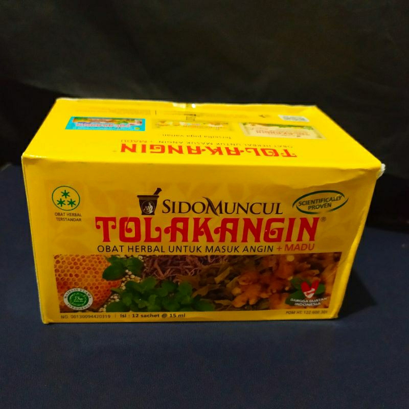 Jual Tolak Angin Cair Sidomuncul Box Isi 12 Sachet Expired 2025