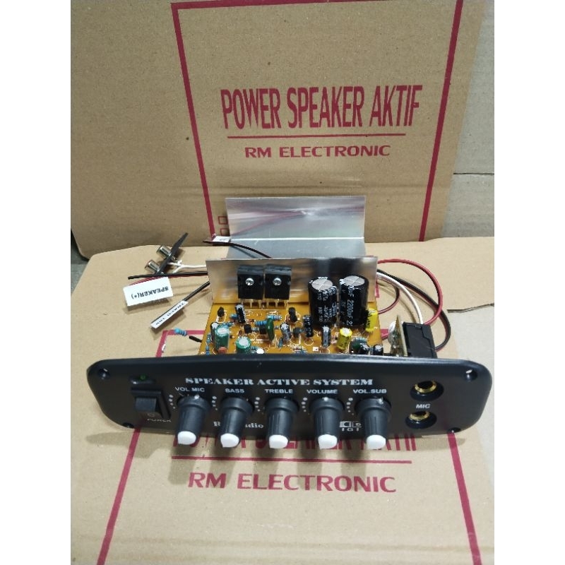 Jual KIT POWER SPEAKER AKTIF MONO | Shopee Indonesia