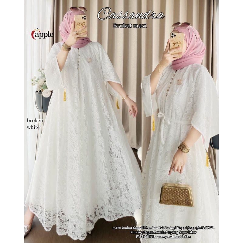Jual zasira grown ori arken gamis premium gamis rayon viscose