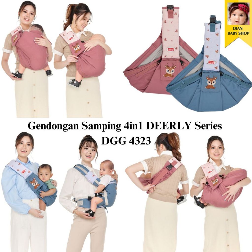 Jual Dialogue Baby Gendongan Bayi Samping 4 In1 Kantong Baby